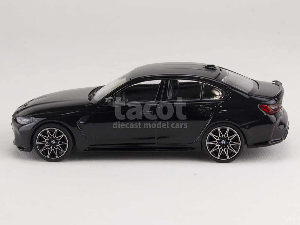 Modèle Réduit BMW M3 Competition 2020 Noire - Minichamps échelle 1/43, En Métal, Neuf Sous Boîte