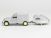 3390 Citroën 2CV AZU Fourgonnette Caravane Ailette