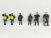 102716 Divers Set 6 Figurines Gendarmes et Manifestants