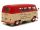 Norev 1/43 Volkswagen T1a Bus Air Charter – Rouge/beige, 1958, Comme Neuf