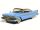 Miniature Neo Scale Models - Plymouth Fury Hardtop 1958 - Bleu Et Blanc - 1/43
