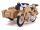 91320 Zundapp KS 750 Sidecar Africa Korps