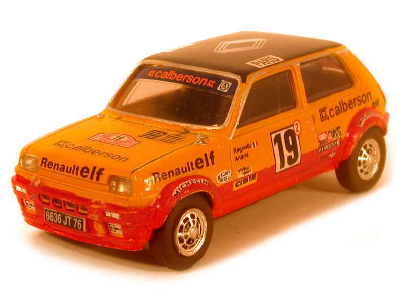 Décl 2608 Renault R5 Alpine Monte Carlo 1978