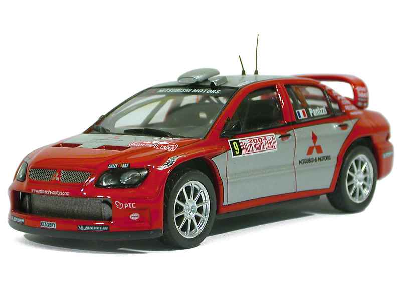 Coll 3596 Mitsubishi Lancer Evo VII WRC Monte-Carlo 2004