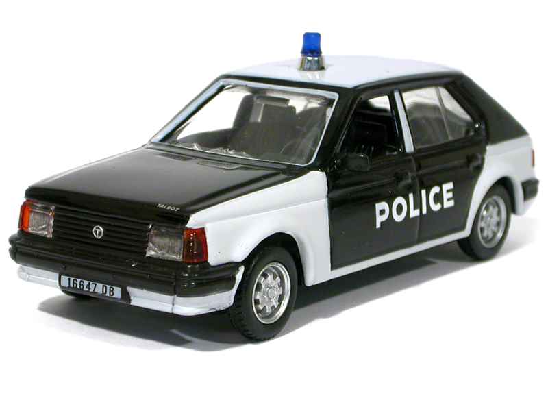 Coll 4595 Talbot Horizon Police 1980