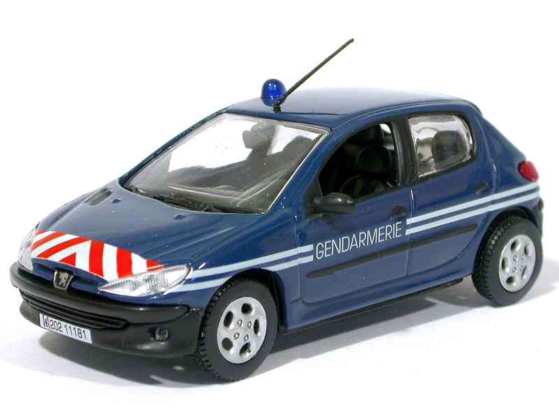 Coll 4627 Peugeot 206 Berline 5 Doors Gendarmerie 1998