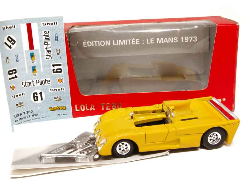LOLA T282 #7 Le Mans 1973 – Bizarre 1/43 – Résine – Absolument Neuf, Boîte Scellée