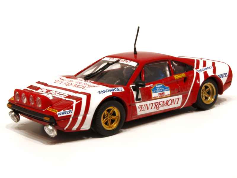Altaya 1:43 Ferrari 308 GTB #343 Rallye Baja Aragon 1985 Zanini, Espeleta ABFRT037 modèle Altaya 1:43 Ferrari 308 GTB #343 Rallye Baja Aragon 1985 Zanini, Espeleta ABFRT037 modèle