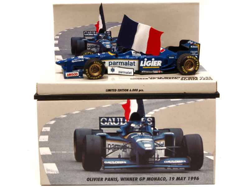 Ligier - Mugen Honda JS43 Monaco GP 1996 - Minichamps - 1/43