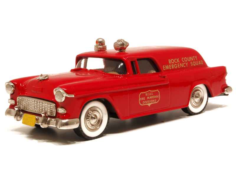 Coll 7704 Chevrolet Nomad Van Pompiers