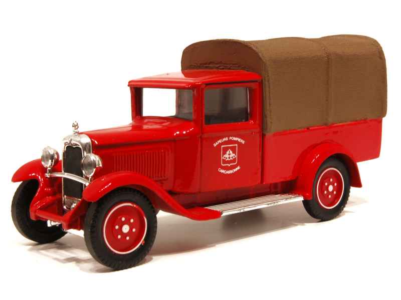CITROEN 2CV - POMPIER - Echelle 1/43 6 roues EUR 6,00 - FR