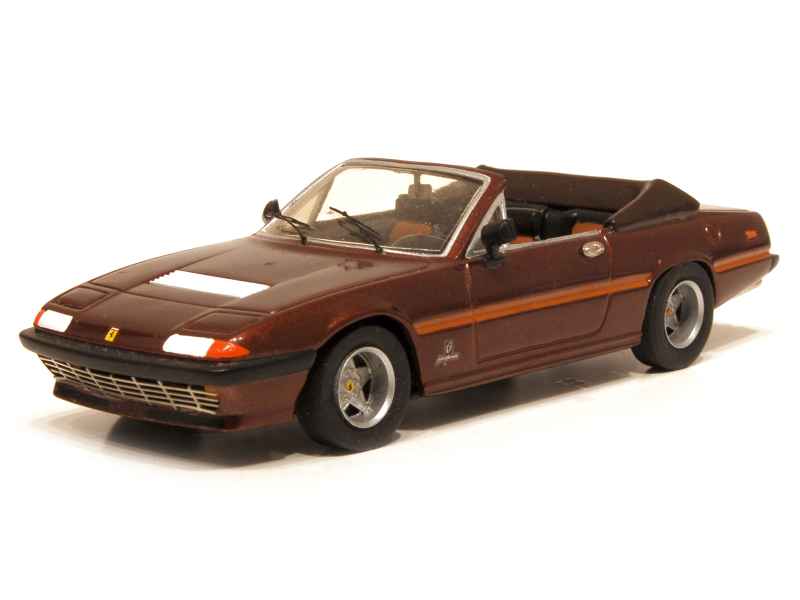 Ferrari 400 I Cabriolet Rouge - Miniature Annecy Miniatures 1/43 - Made In France
