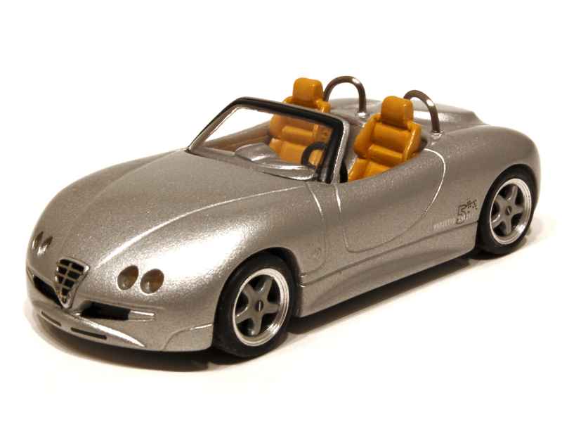 Kit Miniature Alezan Models 1/43, Zender Alfa Romeo Progetto Cinque, Concept Car 1996, Résine
