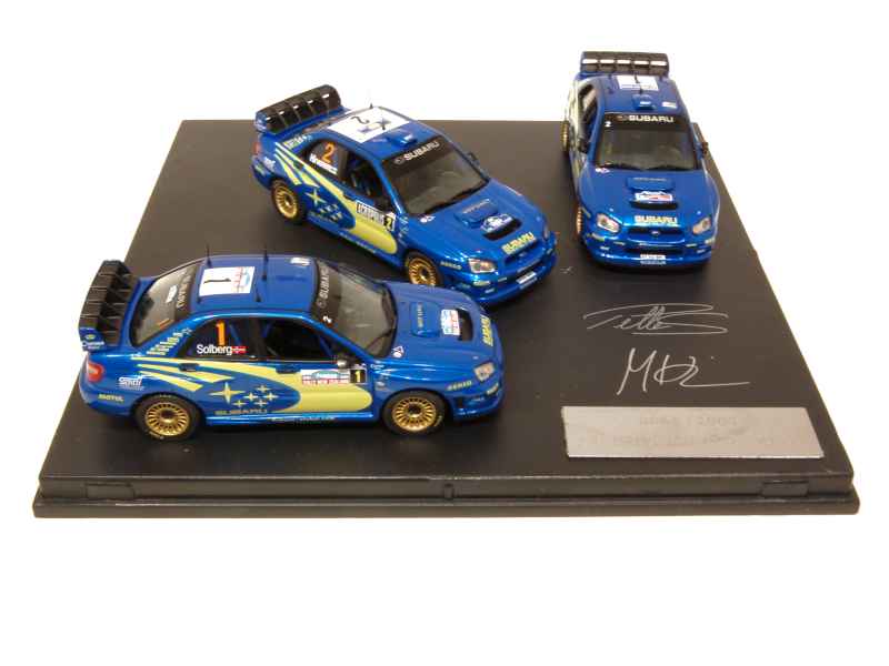 Coll 12394 Subaru Impreza WRC Rally  New Zealand/ Mexico/ Greece