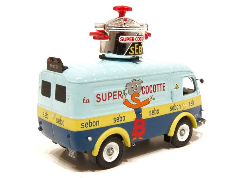 NOREV ORIGINAL RENAULT 1000 kg LA VACHE QUI RIT LES BESTES CHEESE 1/43° MIB