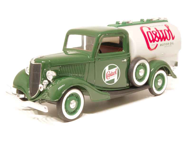 Solido Ford V8 Citerne Texaco Fire Chief – Camion Pompier USA 1/18 – Collection Prestige