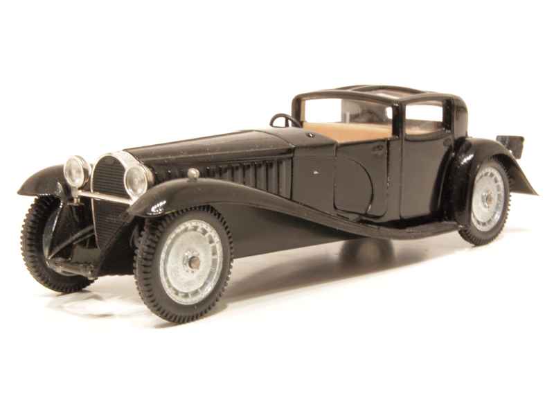 Miniature Verem 1/43 – Bugatti Royale 1930 Noire Et Bleue + Figurines – Très Bon état