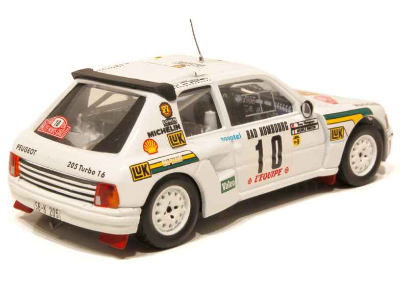 Peugeot - 205 T16 Monte-Carlo 1986 - IXO - 1/43 - Autos Miniatures