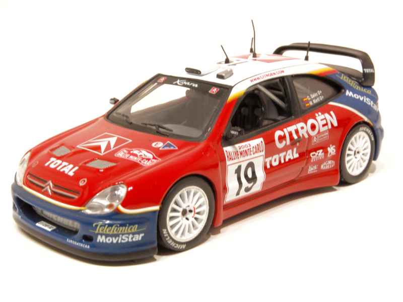 COFFRET XSARA WRC TRIPLE VAINQUEUR MONTE
