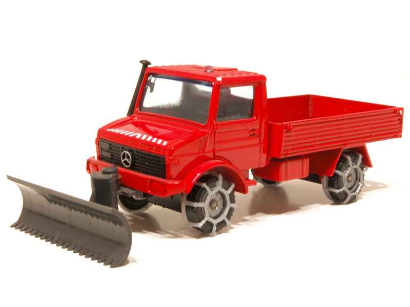 Camion Pompier Mercedes Unimog Solido 1/50 - Modèle Réduit Occasion, Assez Bon état