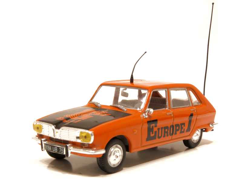 Miniature Minialuxe 1/43 Renault R16 Orange (version Shell) - 1968, France