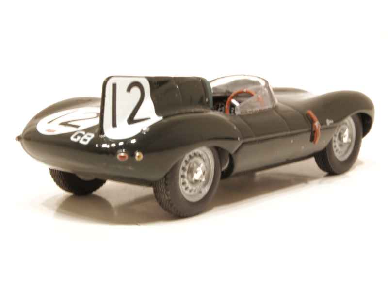 Jaguar Type D n° 12 24h Le Mans 1954 Stirling Moss 1/43 Spark