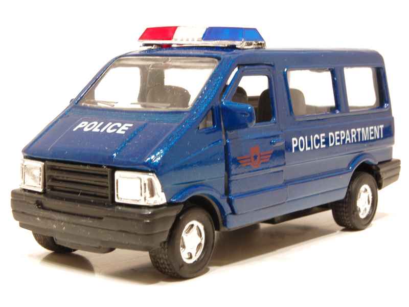 Ford Van Police Divers 1/40 Autos Miniatures Tacot