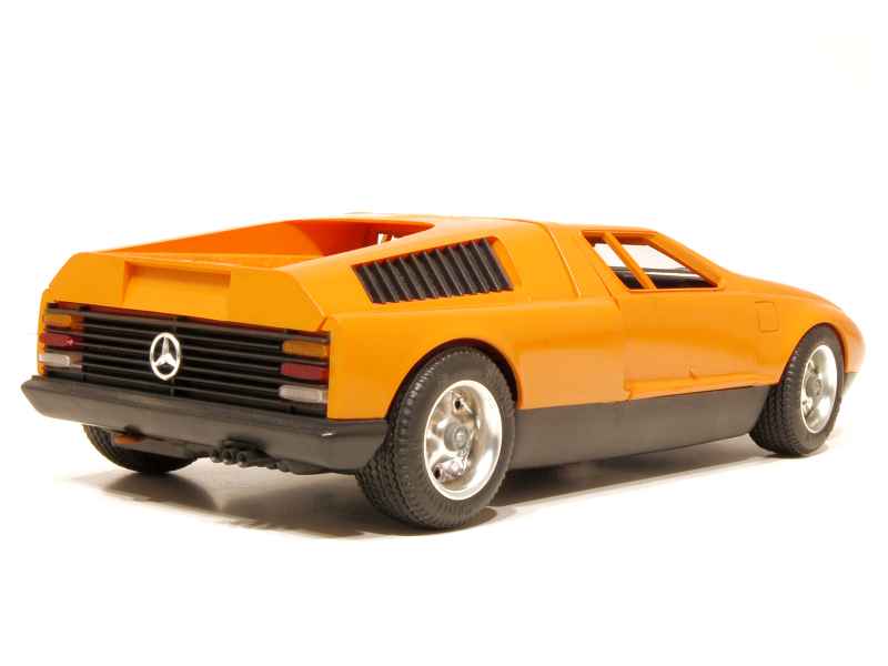 Mercedes C111 Orange N°180 – Solido Ancien 1970 – Échelle 1/43