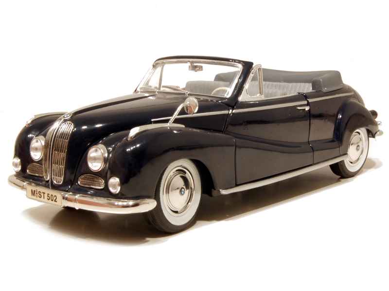 BMW - 502 Cabriolet 1955 - Maisto - 1/18 - Autos Miniatures Tacot