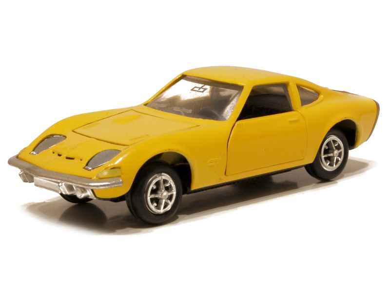 RARE : OPEL GT Coupé modèle rouge roues neuves de Gama au 1:43 boite d