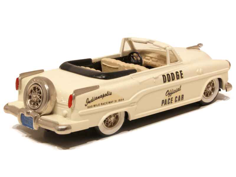 Miniature Brooklin BRK30 - Dodge Royal 500 Convertible 1954 1/43 - Jaune - Neuf En Boîte