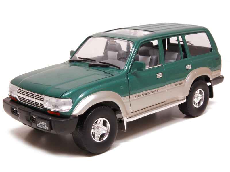 Toyota Land Cruiser VX 1992 – Road Legends SB – Échelle 1/18 – Gris – Miniature De Collection