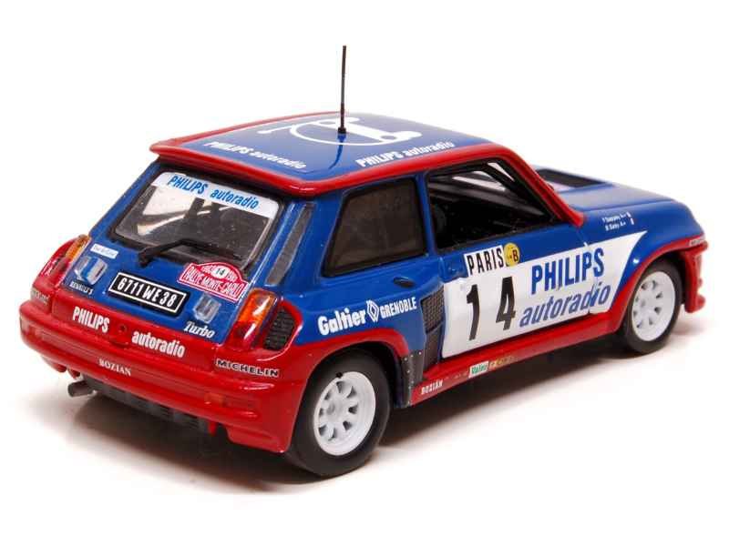 Miniature Universal Hobbies – Renault 5 GT Turbo Monte-Carlo 1992 – 1/43 – Modifiée