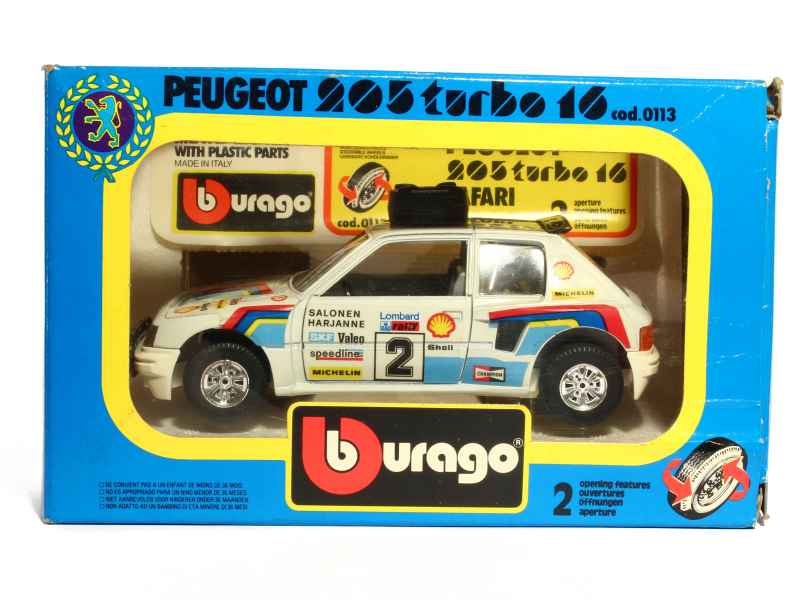 Peugeot - 205 T16 Safari - Bburago Italie - 1/24 - Autos