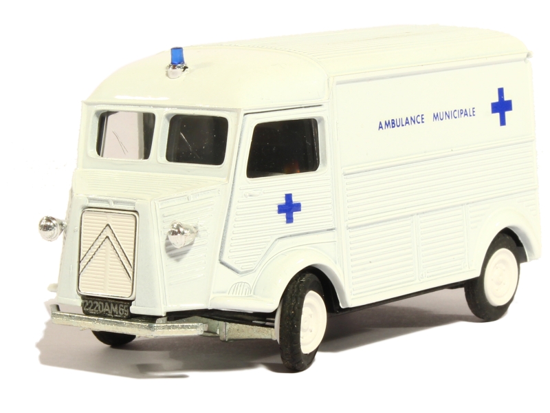 Citroën Ambulance Tessier 1986 - Hachette 1/43 - Sous Blister - Neuf