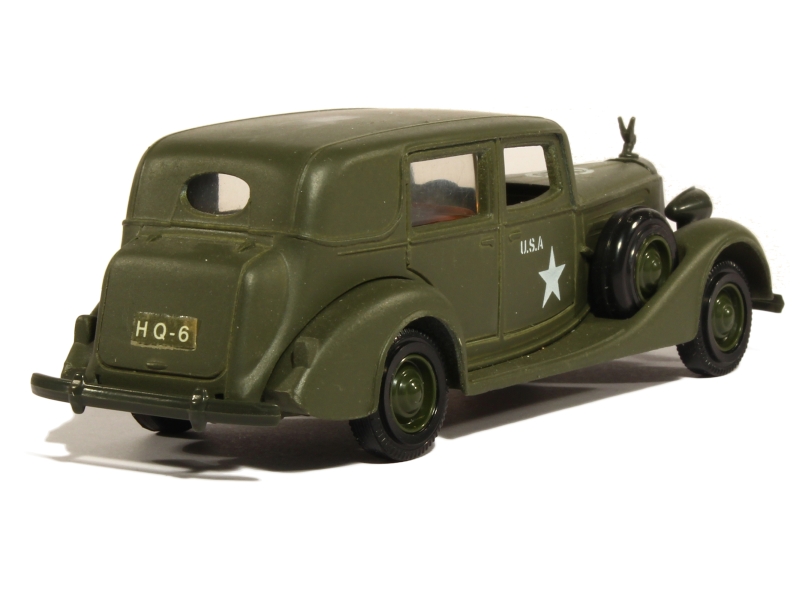 Miniature Solido France - Packard Militaire 1937 - 1/50 - Vert - Neuve N°37