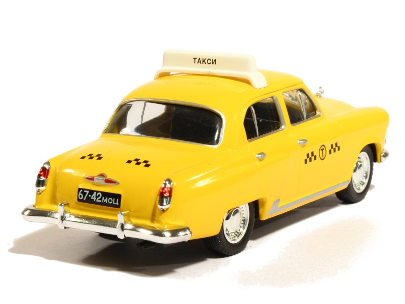 Coll 15764 GAZ Volga M21 Taxi Moscow 1955