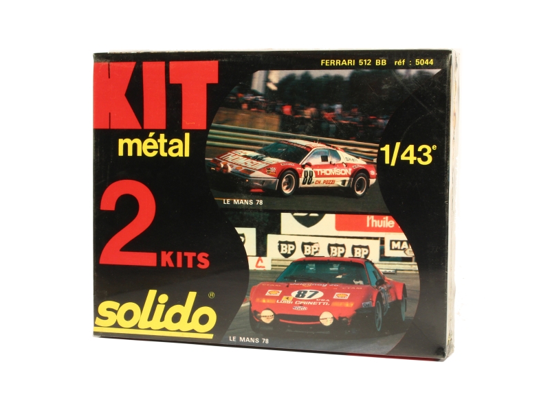Ferrari 512 BB Le Mans 1981 - Kit Métal 1/43 FDS - Neuf Et Rare - Collection