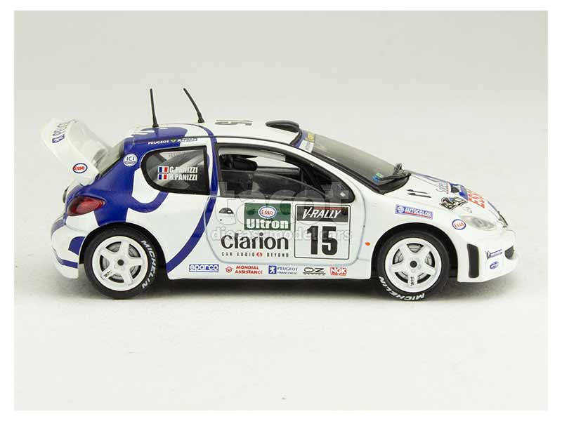 PEUGEOT 206 DECAPOTABLE SOLIDO 1999  1/43