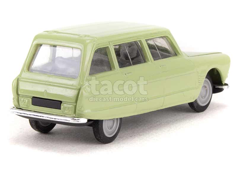 WhiteBox 1:43 Citroen Ami 6 année 1961 rouge / blanc WB155 modèle