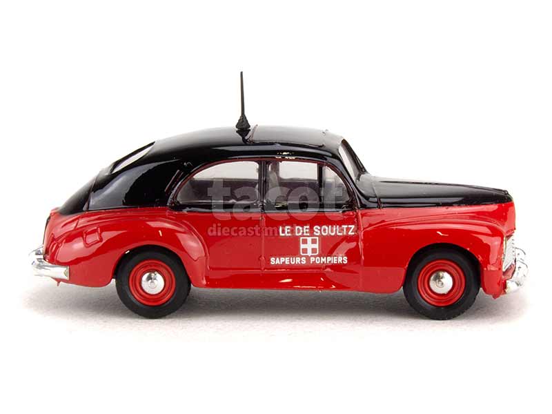 Décl 15968 Peugeot 203 Berline Pompiers 1954