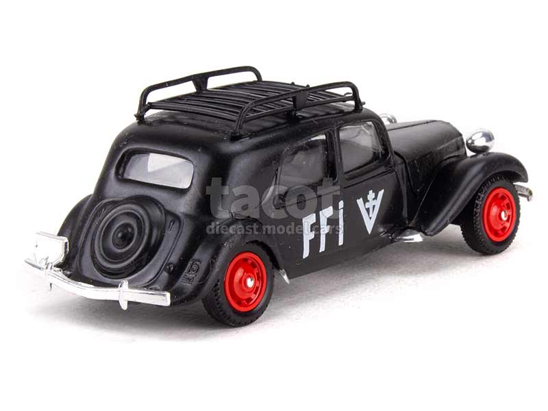 Car Miniature Citroën Traction 15 Six France Solido 1/43 Made Portugal N6449 eBa