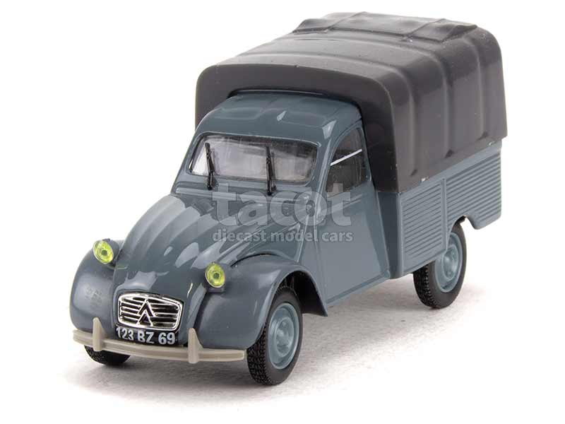 Citroën - 2CV AZU Pick-Up Bâchée 1963 - Norev Presse - 1/43