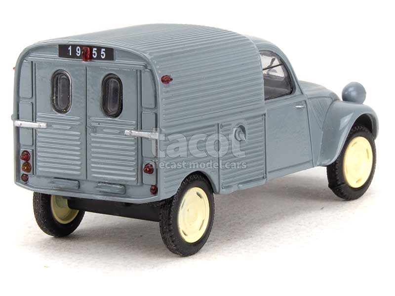 Citroën - 2CV Fourgonnette 1955 - Modèle Presse - 1/43 - Autos Miniatures  Tacot
