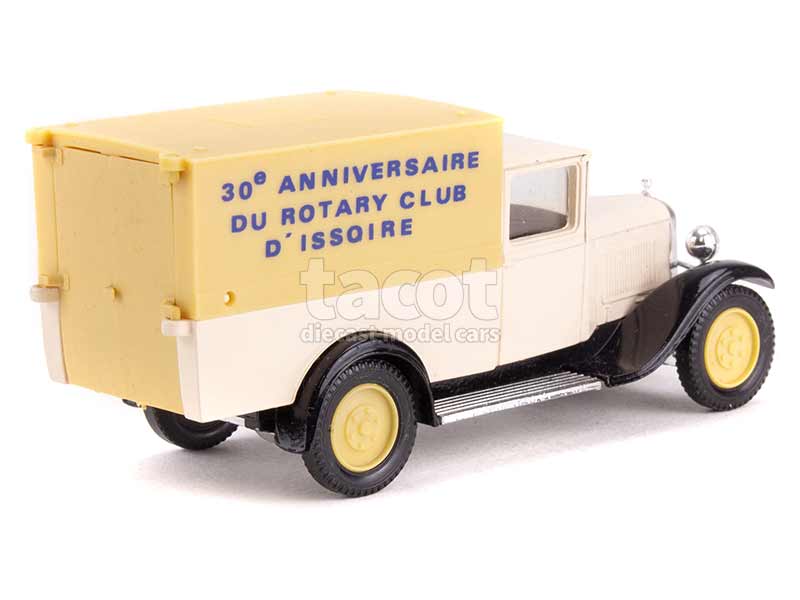 Solido 1/18 Citroën C4 Fourgonnette 1930 – Publicité Michelin – Bleu