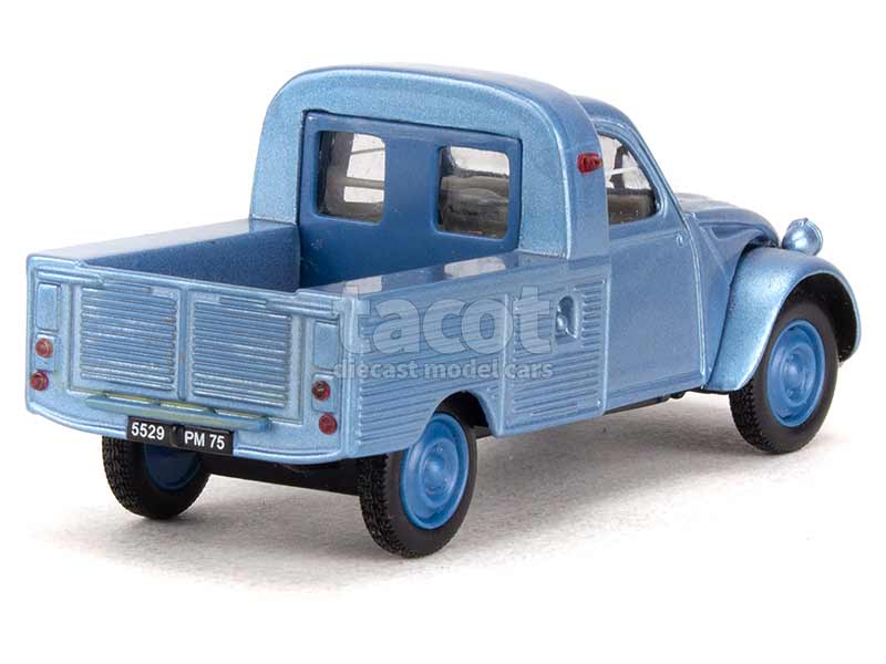 Diecast Model Cars Citroen 2CV 1/43 SpecialC 2 CV Pick-Up Butagaz Avec Figurine Sans Vitrine
