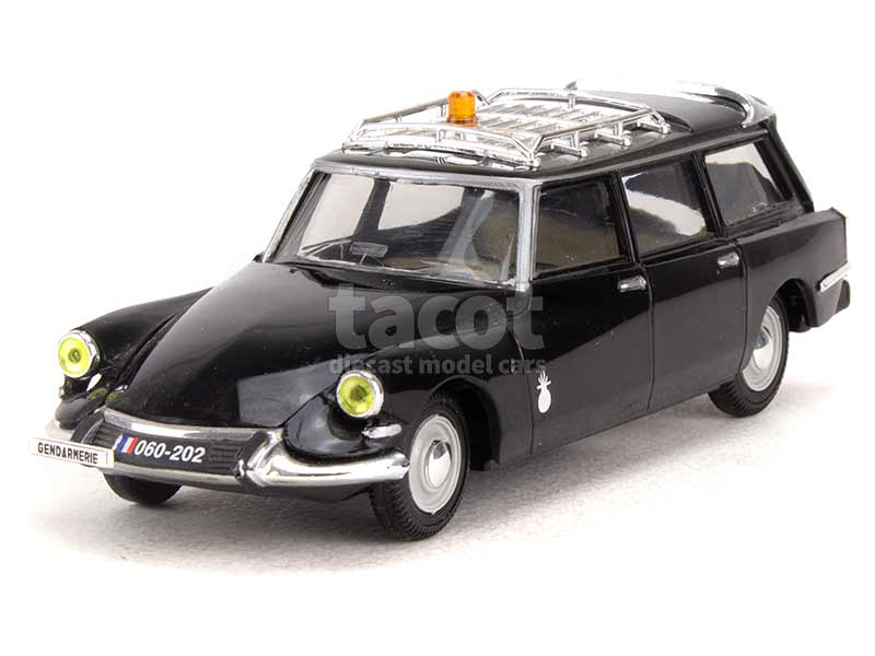 Voiture Miniature Norev - Citroën ID Break Tour De France 1964 - Échelle 1/43 - Occasion