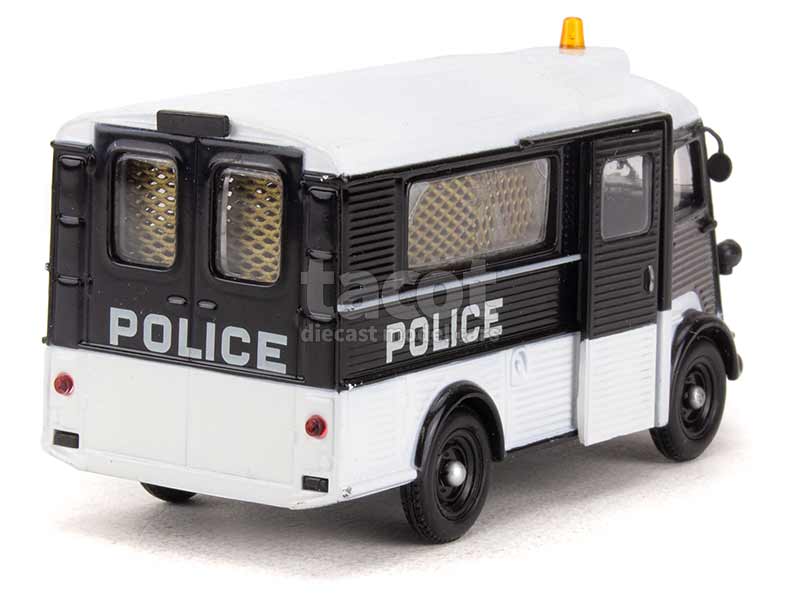 ANCIENNE NOREV PLASTIQUE N-81 Tube Citroën Hy 1200Kg Ta Fourgon Police