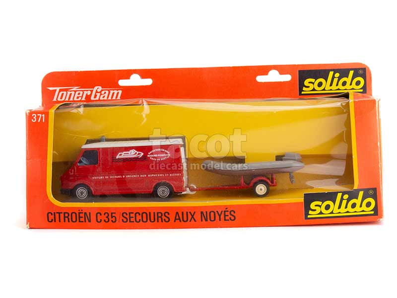 Coll 16188 Citroën C35 Pompiers Secours aux Noyés