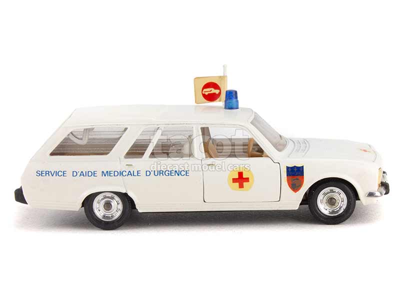Peugeot - 504 Break Ambulance - Solido - 1/43 - Autos